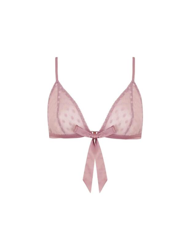 Coco de Mer Muse Roxanne Triangle Bra Pink