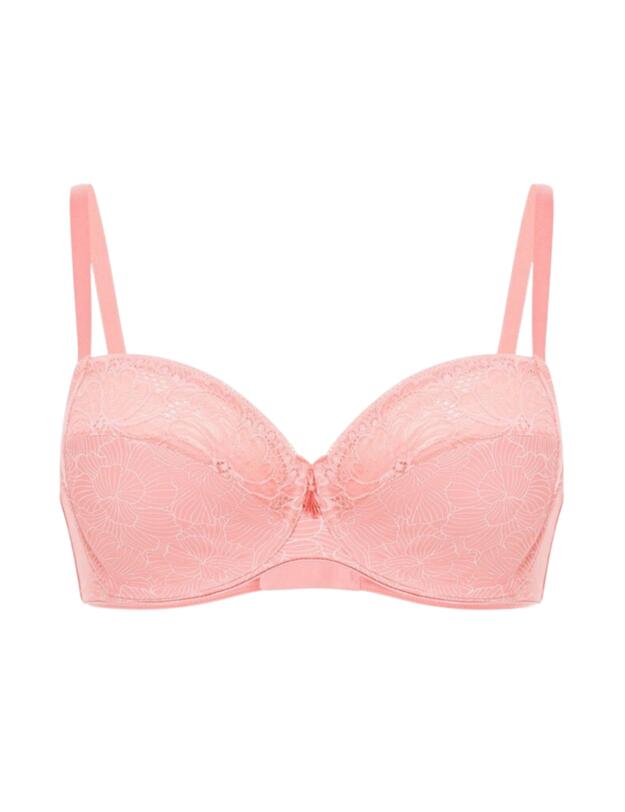 Conturelle By Felina Magnolia Underwired Bra Papaya