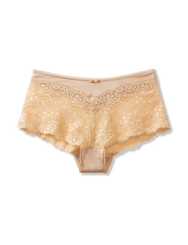 	 Calida of Switzerland Sensual Secrets Shorty Brief Honey Gold