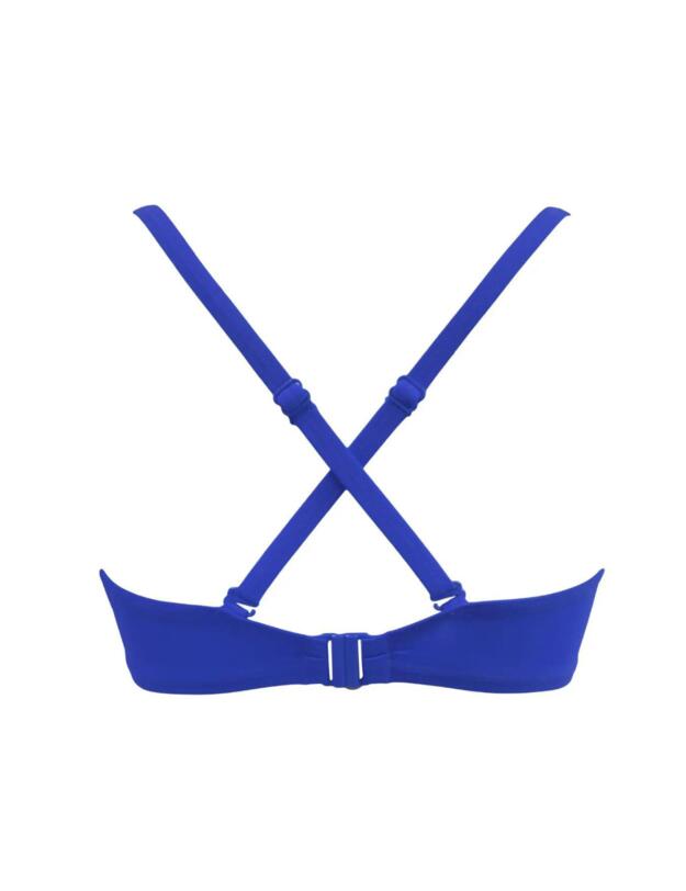 Pour Moi Space Padded Convertible Bikini Top Ultramarine
