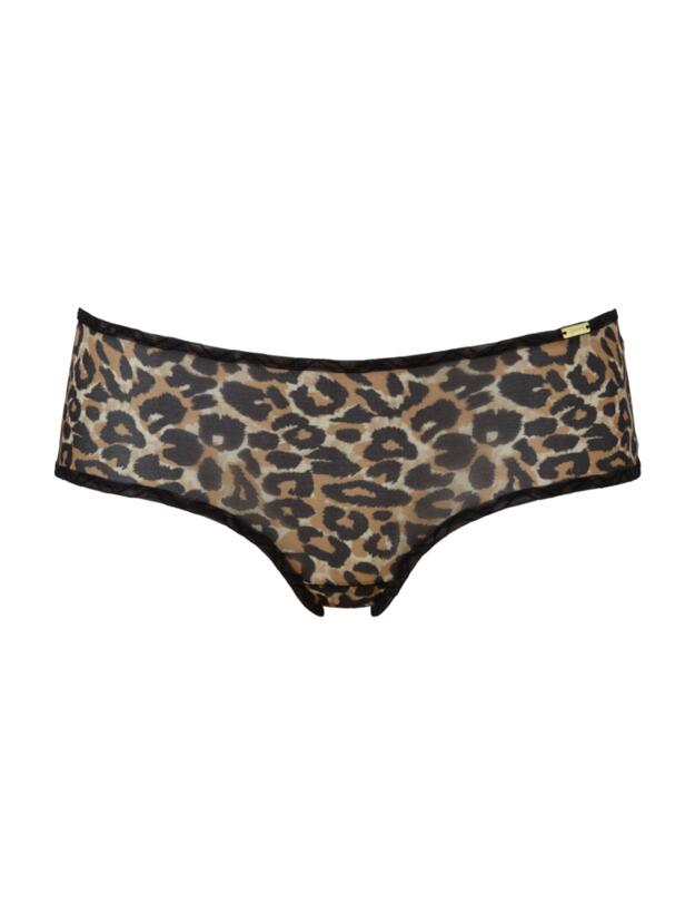 Gossard Glossies Leopard Print Short Animal Print