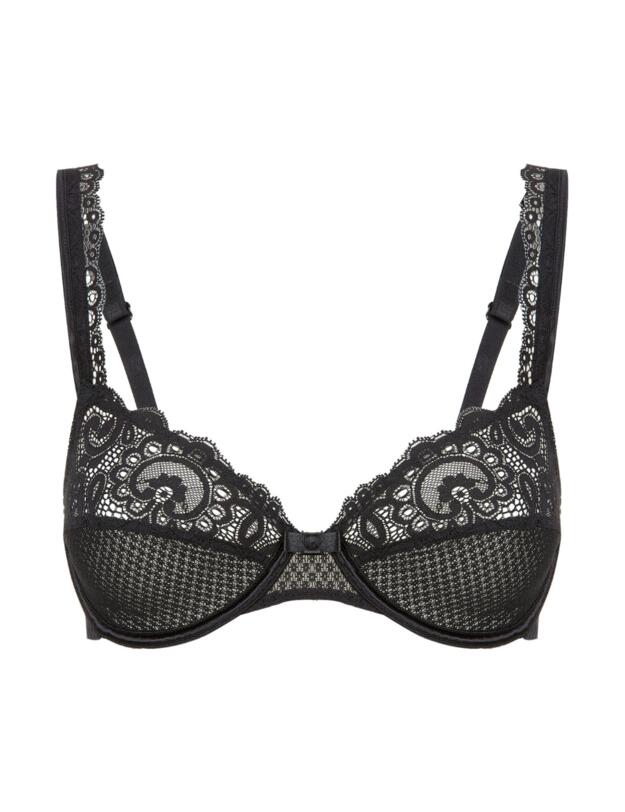  Maison Lejaby Gaby Full Cup Bra Noir 