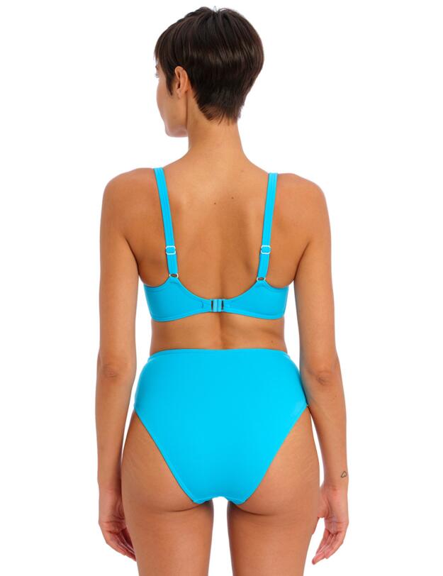 Freya Jewel Cove Sweetheart Bikini Top Plain Turquoise