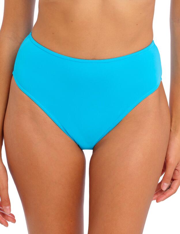  Freya Jewel Cove High Waisted Bikini Brief Plain Turquoise