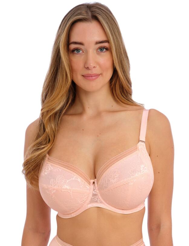Fantasie Fusion Lace Underwired Side Support Bra Blush