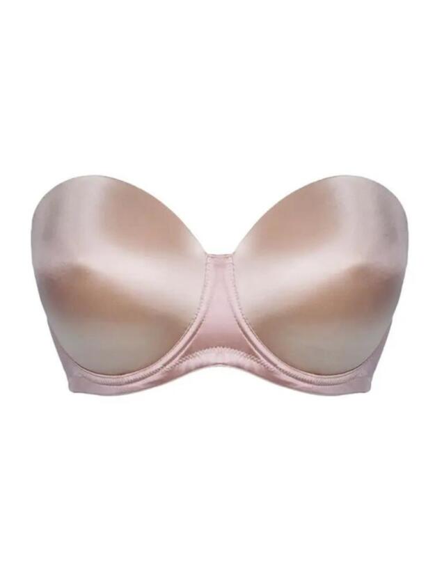 Curvy Kate Smoothie Strapless Moulded Bra Latte
