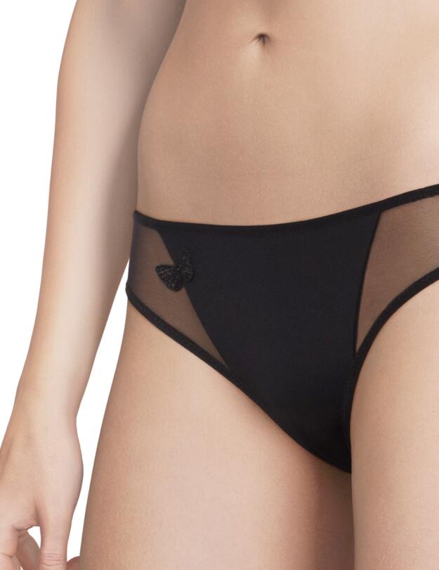 Passionata by Chantelle Miss Joy Brazilian Brief Black