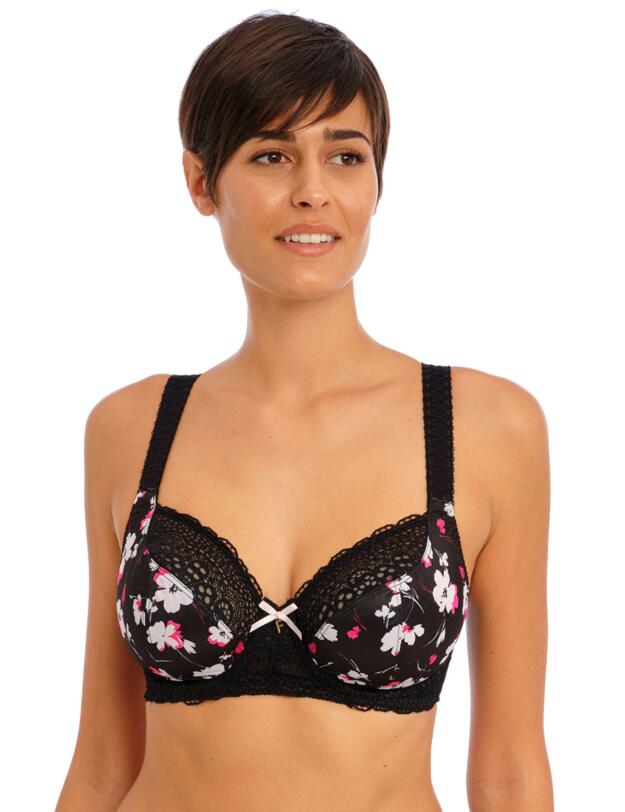 Freya Daydreaming Balcony Bra Flora Black