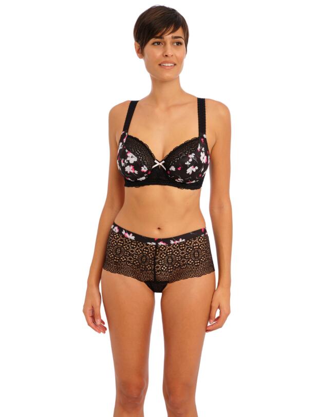 Freya Daydreaming Shorty Brief Flora Black