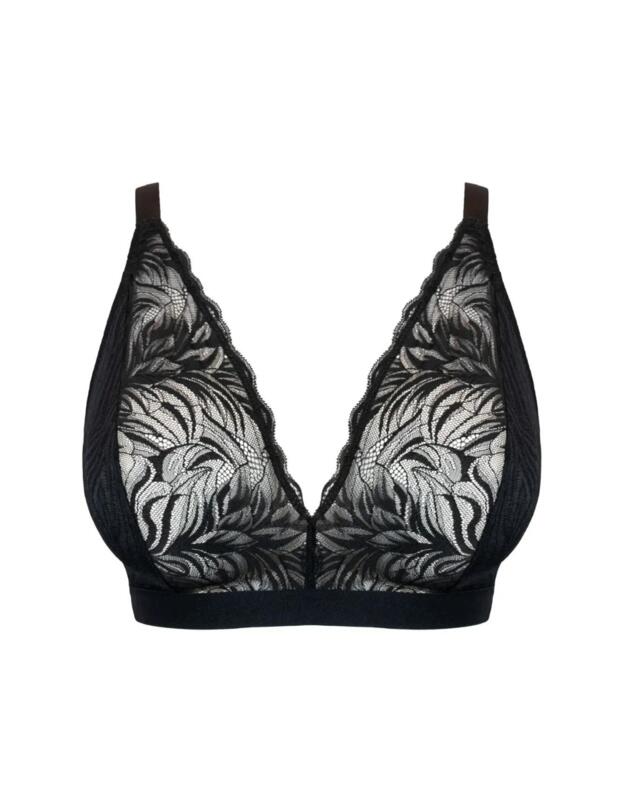 Curvy Kate Lace Daze Bralette Bra Black