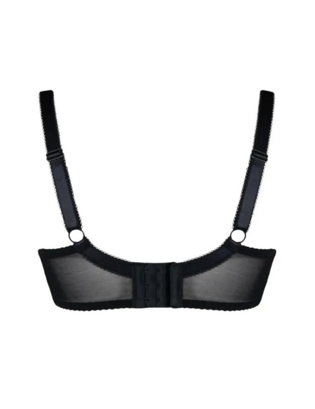Curvy Kate Drama Queen Balcony Bra Black Print