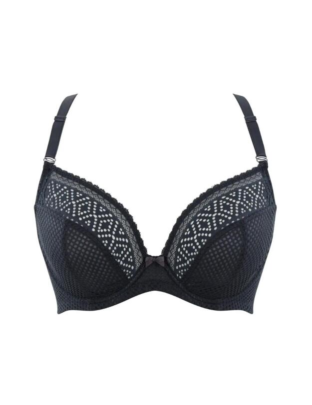Cleo by Panache Atlanta Plunge Bra Graphite