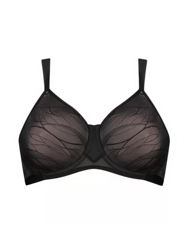 Triumph Airy Sensation W01 Minimiser Bra Black
