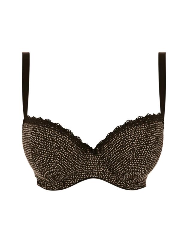 Freya Summer Haze Underwired Balcony Bra Black