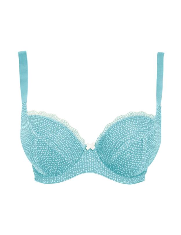 Freya Summer Haze Underwired Balcony Bra Aquamarine