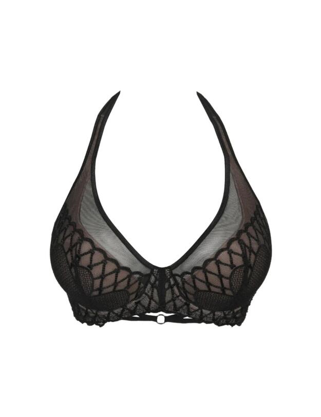 Prima Donna Vya Triangle Bra Black
