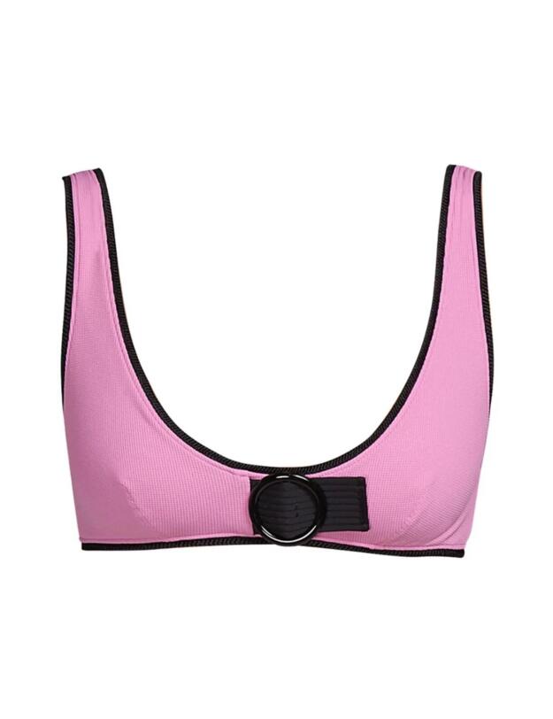 Andres Sarda CoCo Halter Bikini Top Pink