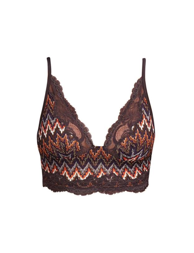 Andres Sarda Jackson Soft Wireless Bra Wenge 