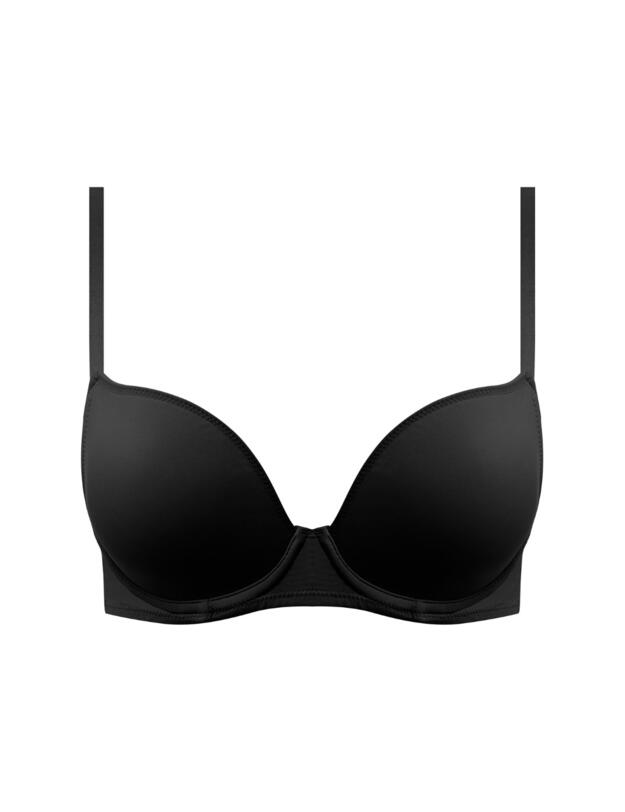 Wacoal Accord Underwire Plunge Bra Black 