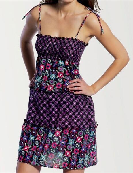 3127 Freya Venetian Sun Dress SAVE 70% - 3127 Black Print