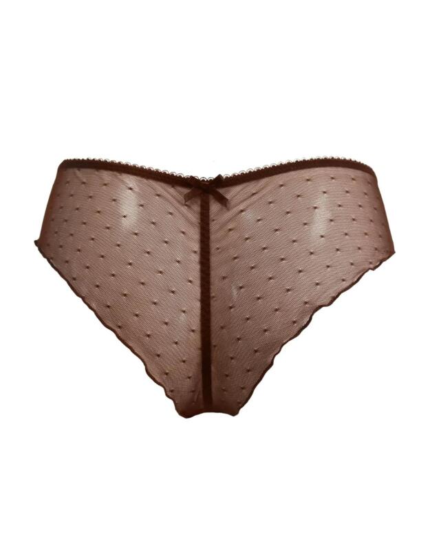 Pour Moi Flora Brazilian Brief Chocolate