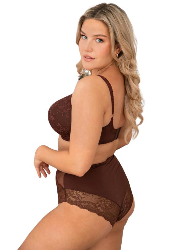 Pour Moi Flora Deep Brief Chocolate 