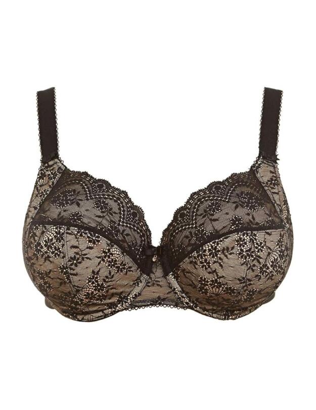 Elomi Tia Underwired Full Coverage Bra Black