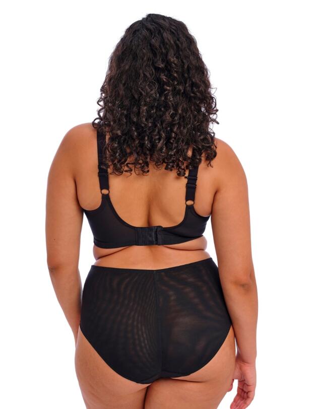 Elomi Matilda Full Brief Black Dot