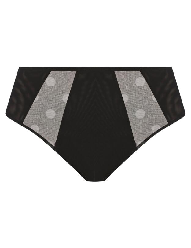 Elomi Matilda Full Brief Black Dot