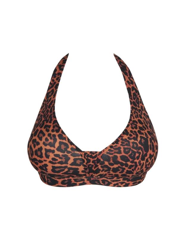 Prima Donna Swim Holiday Bikini Top with Removable Pads Sunny Chocolate 