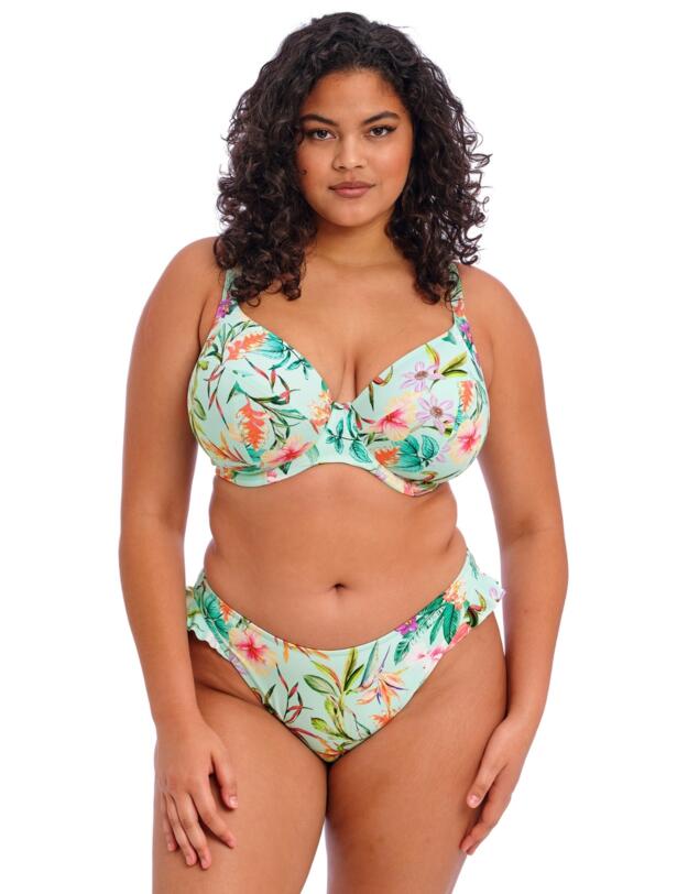 Elomi Sunshine Cove High Leg Bikini Brief Aqua