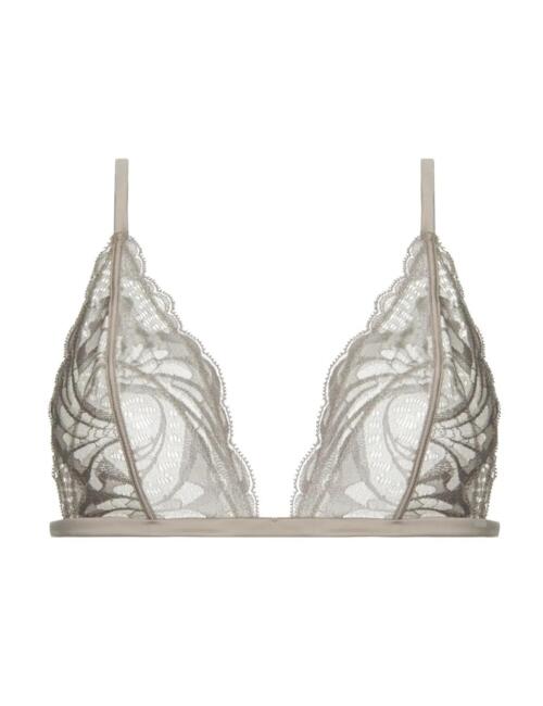 000QF6807E Calvin Klein CK Black Bridal Unlined Triangle Bra