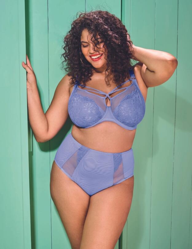  Elomi Brianna Underwired Plunge Bra Jacaranda 
