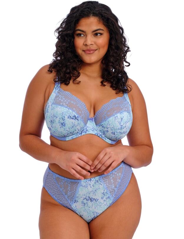 Elomi Lucie High Leg Brief Cornflower