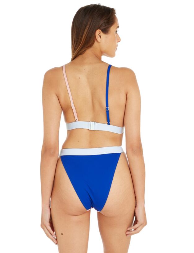 Tommy Hilfiger Triangle Bikini Top Cosmetic Peach