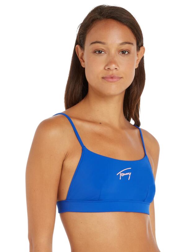 Tommy Hilfiger Bikini Bralette Top  Ultra Blue