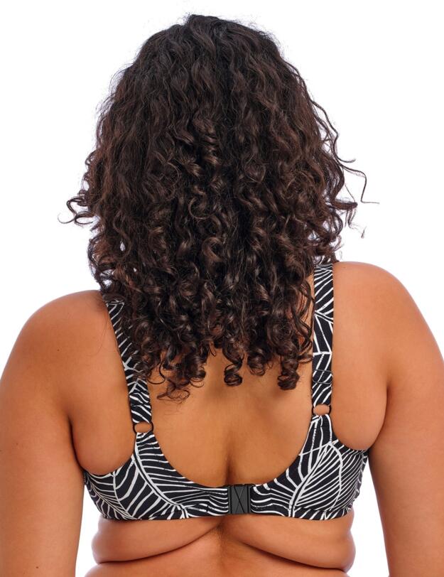 Elomi Kata Beach Underwired Plunge Bikini Top Black
