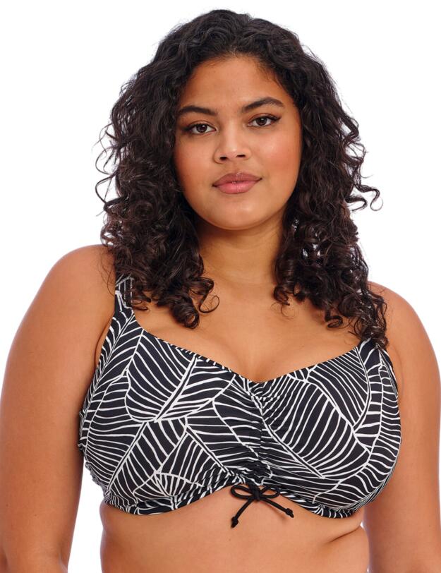 Elomi Kata Beach Underwired Bikini Top Black 