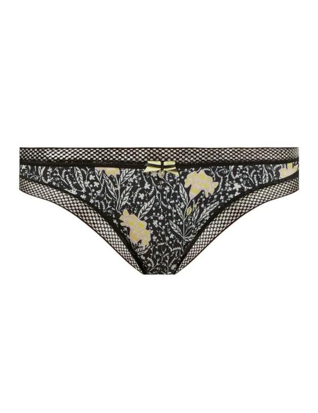  Freya Floral Bonanza Brazilian Brief Black/Floral