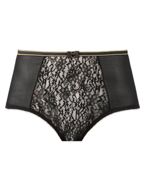 05205 Empreinte Allure High Waist Brief - 05205 Black 