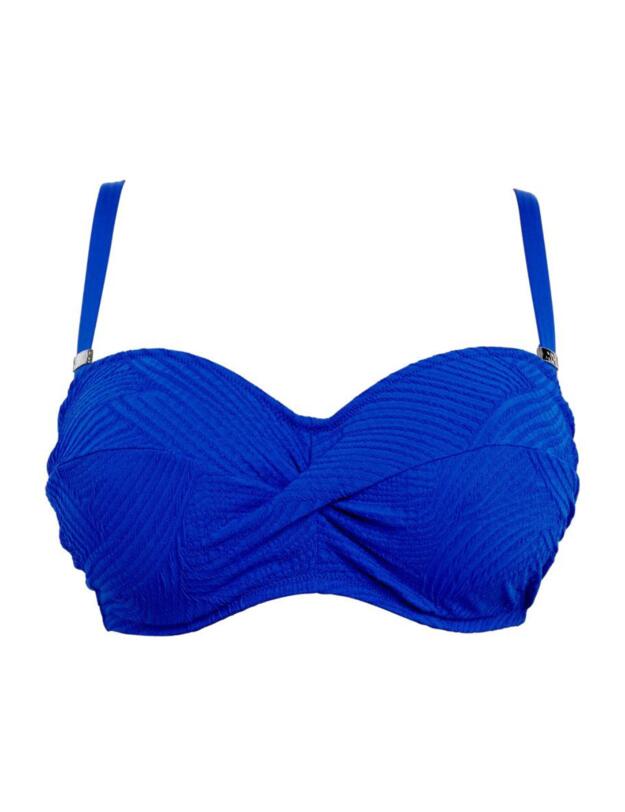 Fantasie Ottawa Twist Bandeau Bikini Top Pacific
