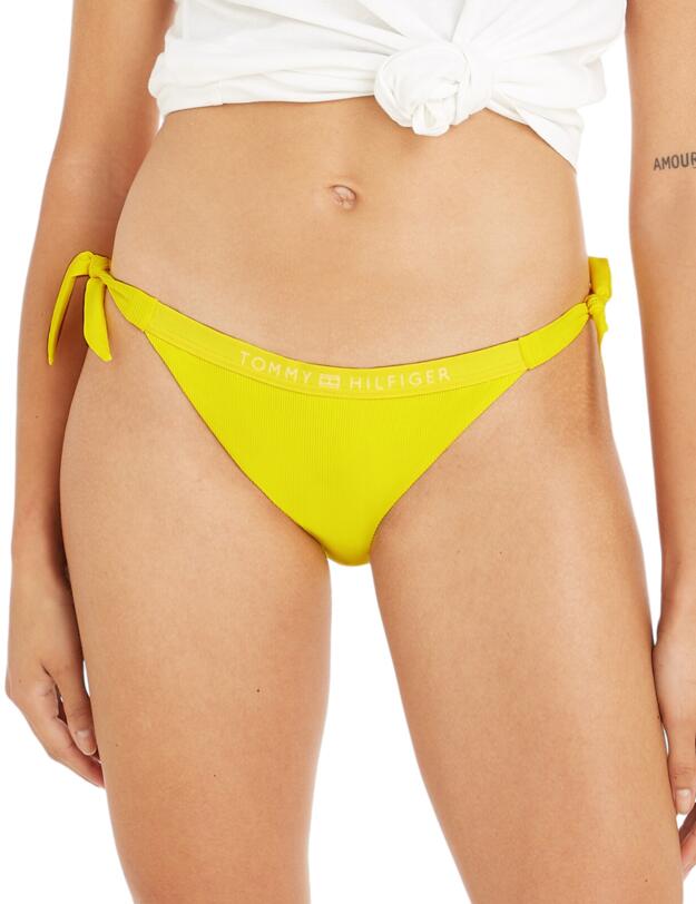 Tommy Hilfiger Side Tie Bikini Brief Vivid Yellow
