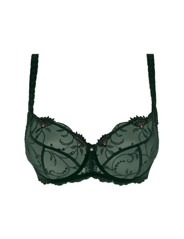 Empreinte Ginger Balcony Bra Vert Profond