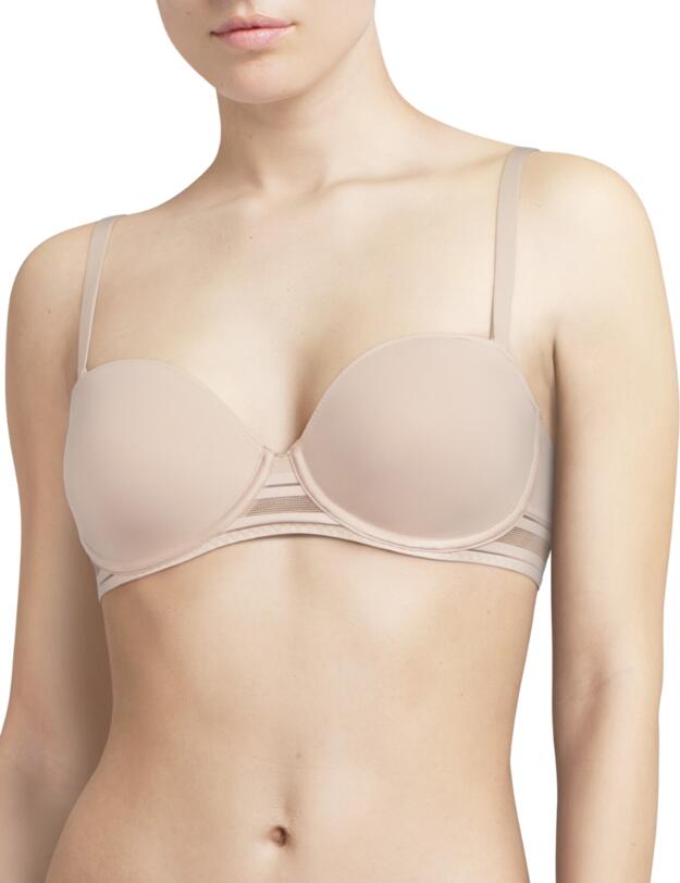 Passionata by Chantelle Rhythm Bandeau T-Shirt Bra Cappuccino
