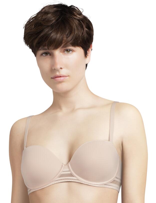 Passionata by Chantelle Rhythm Bandeau T-Shirt Bra Cappuccino