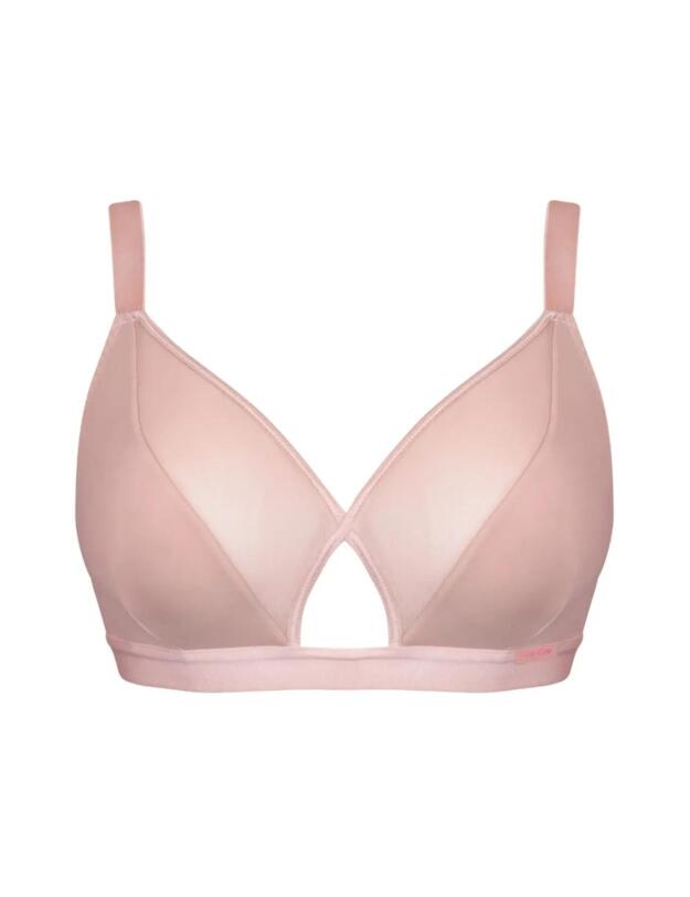 Curvy Kate Get Up & Chill Bralette Soft Pink