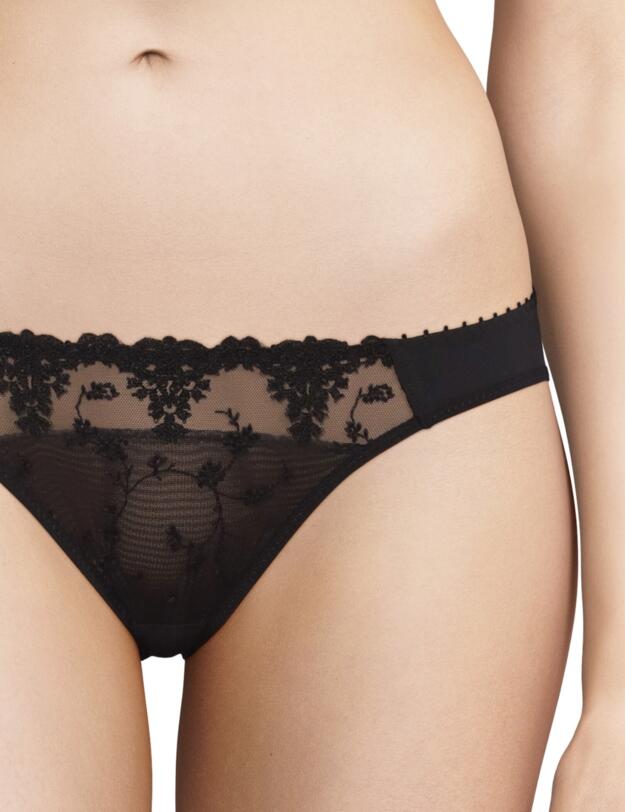 Passionata by Chantelle White Nights Brazilian Brief Black