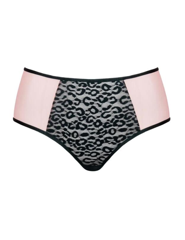 Curvy Kate Victory Wild Short Brief Black/Blush
