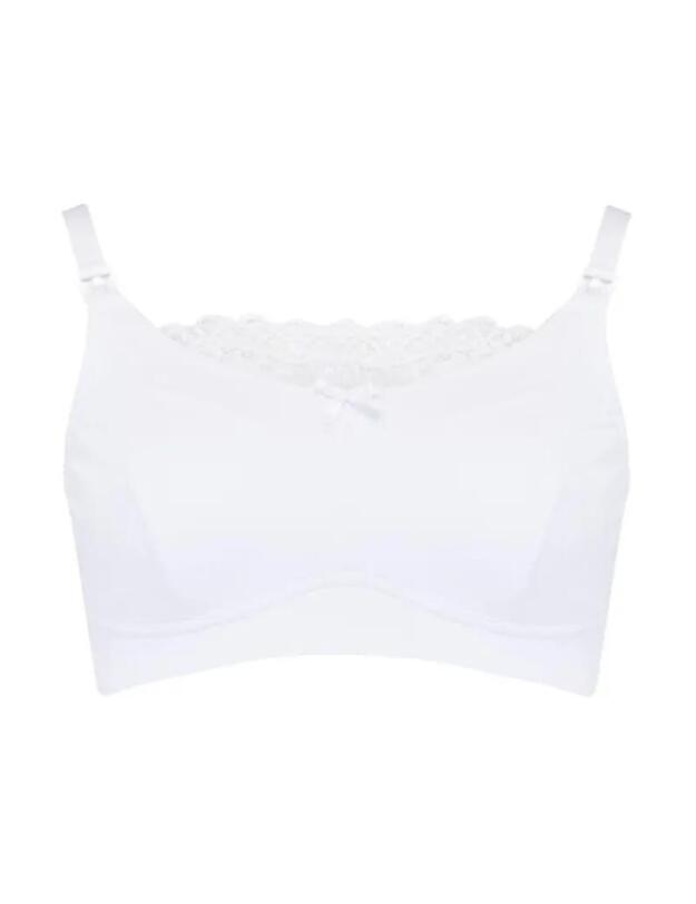 Pour Moi Rebel Nursing Bra White