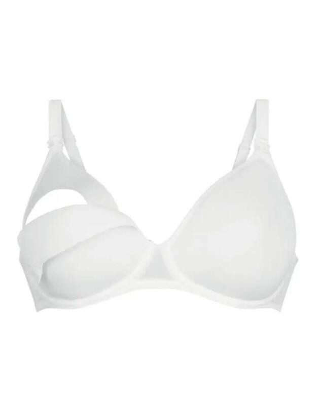 Anita Maternity Miss Anita Underwired Nursing Bra with Spacer Cups White